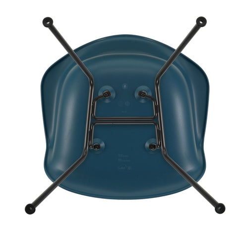 Cadeira de Braços em Plástico Eames DAX / Base Preta